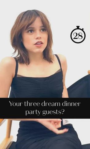 Jenna Ortega - Interview hottie