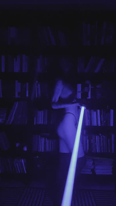 May the 4th be with you ? (link in comments for the full nude version of this vid!)