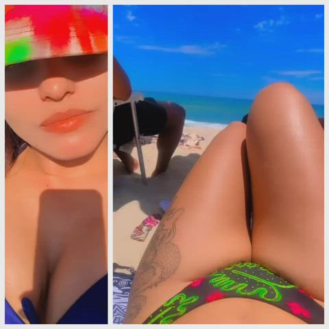big tits brazilian cleavage gif