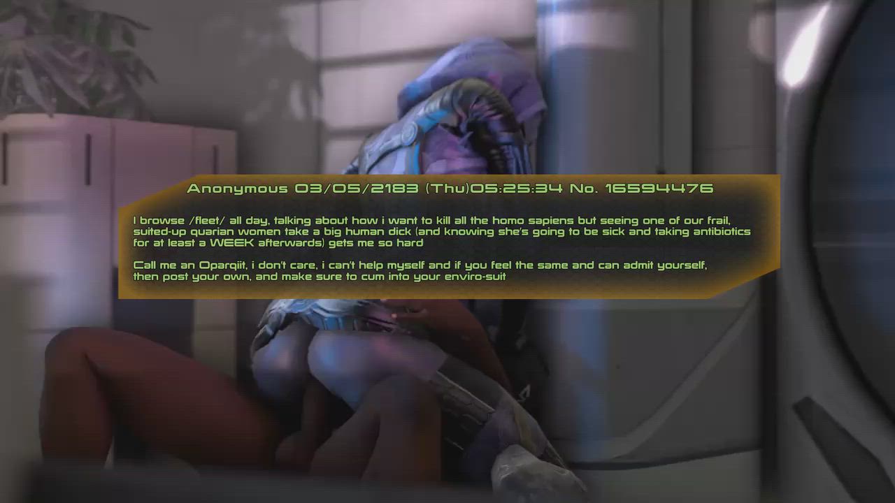 Alien Animation Funny Porn Interracial Parody Riding Rule34 SFM gif