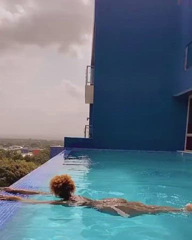 Ass Naked Pool gif