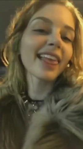 big tits boobs fake boobs fake tits outdoor shaved pussy tits gif