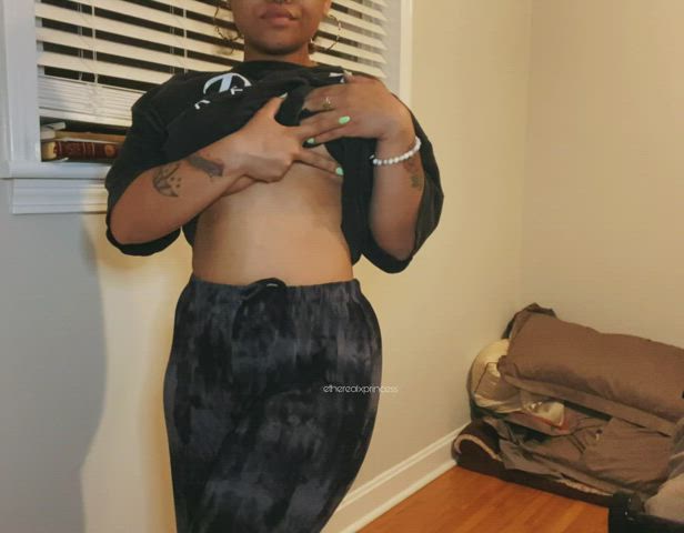 Would you cum on my tiddies? 😽