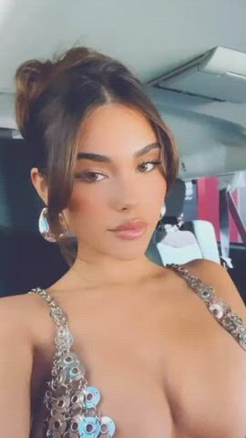 big tits celebrity tiktok gif