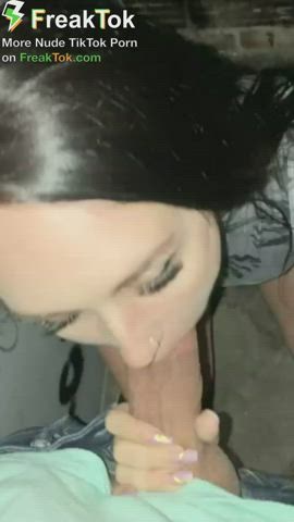 big dick blowjob cock deepthroat handjob homemade hotwife onlyfans thick tits gif