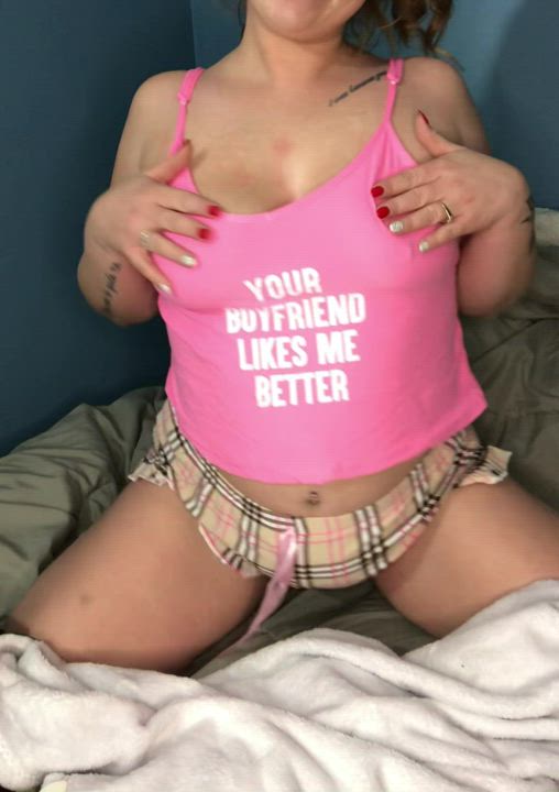 Why don’t you cum play with them 🥺