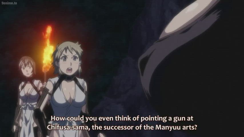 anime boobs bouncing tits gif