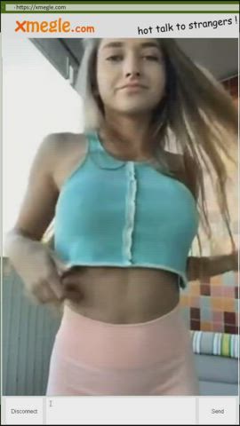 flashing pussy teen tits gif