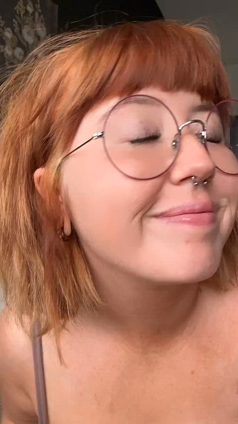 big tits boobs bouncing tits glasses huge tits tits gif