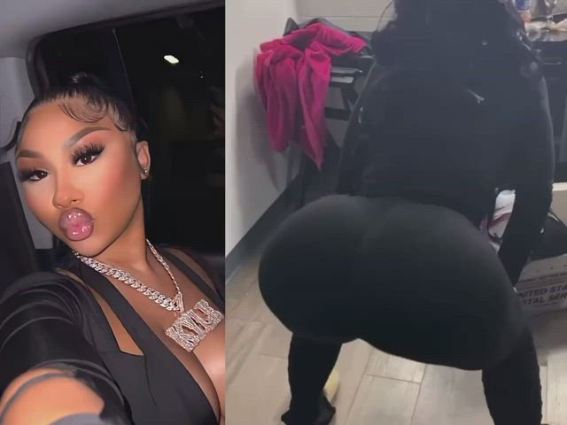 Imagine getting some sloppy head from them dick suckin lips and then beatin them