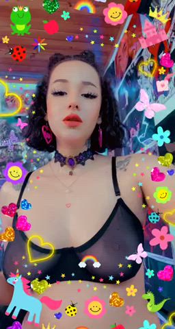 Camgirl Curvy Natural Tits Tits gif