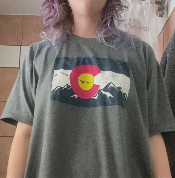 My very first titty drop, how’d I do? 😋 [OC]