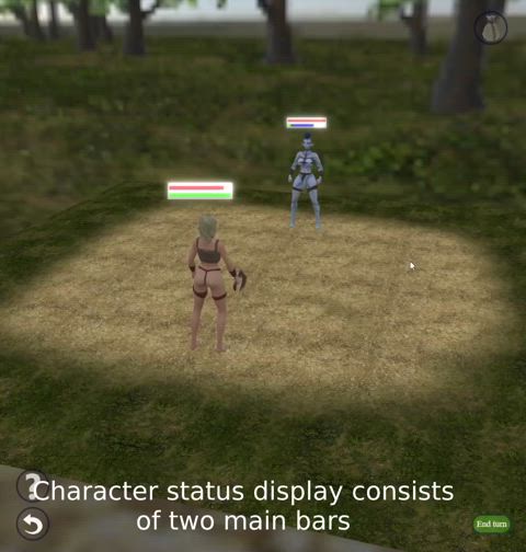 Lust Raider character status explained