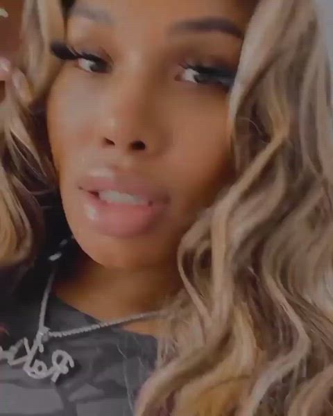 cute ebony gay pretty trans gif