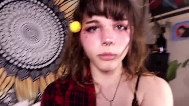 sexy trap kat plays with herself