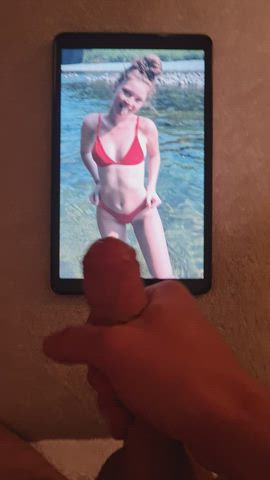 Cock Cumshot Tribute gif