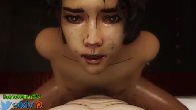 402831 - 3D Animated Blender Clementine RastafarianSFM Sound The Walking Dead Game