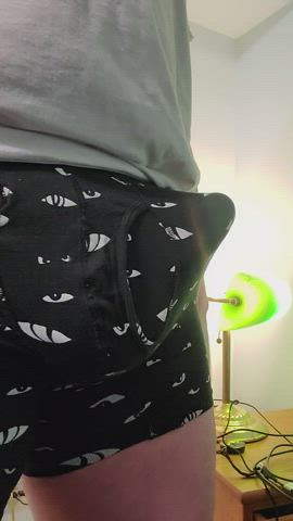 playing with my huge cock and balls