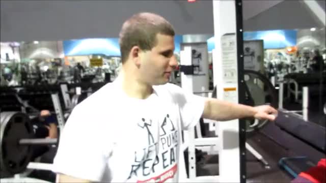 Jason's Birthday morning at World Gym! - Downloaded from clipmega.com