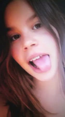 Cum Teen Tribute gif