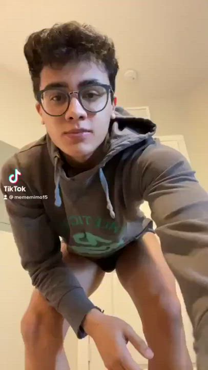 Big Ass TikTok Twink gif