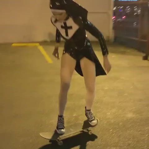 babe riding teen gif
