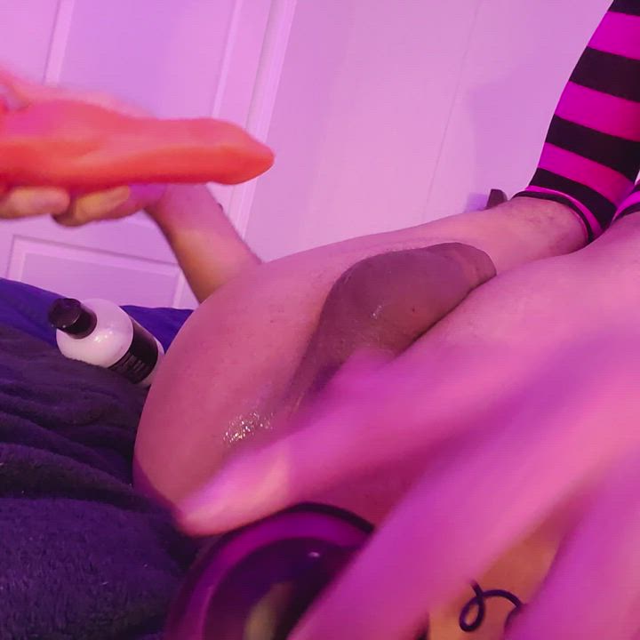 Practicing double penetration again~ <3