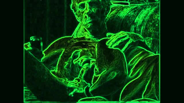 VERY HOT COCK SUCK IN GREEN INVERT