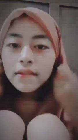 hijab malaysian small tits tiktok gif