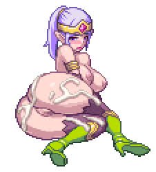 Creampie Elf Hentai gif