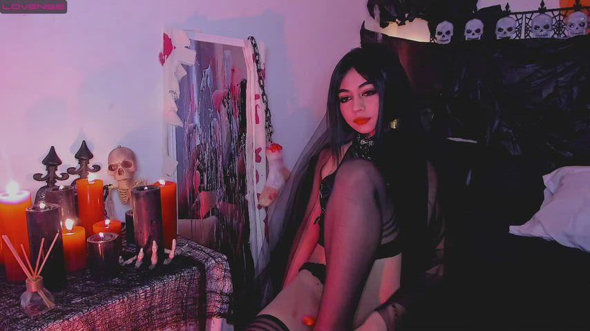 18 years old cum cute feet halloween gif