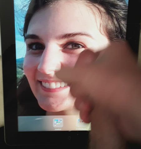 I just love cumming on her face