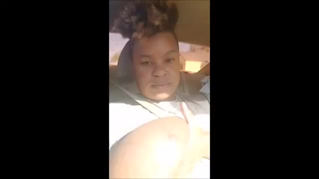 big boob car flash