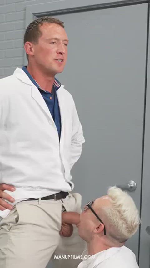 big dick blowjob doctor sucking gif