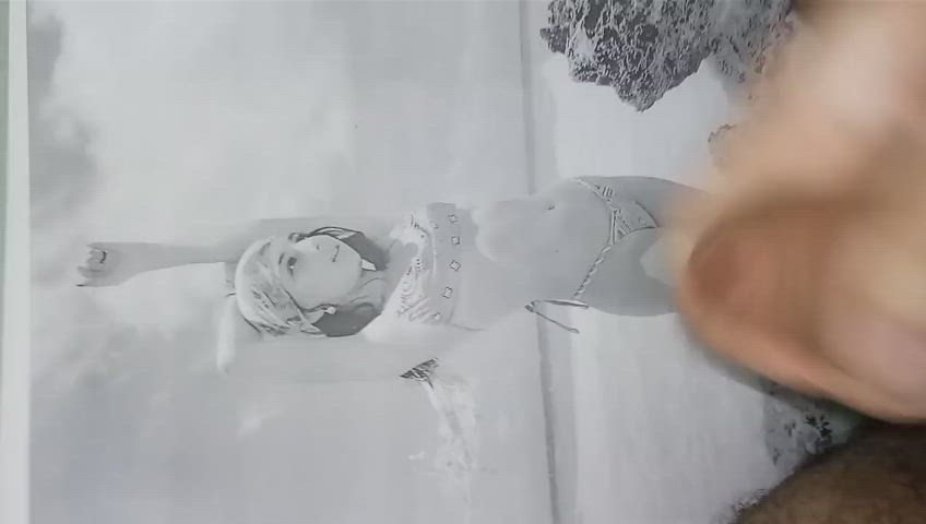 Celebrity Cum Tribute gif