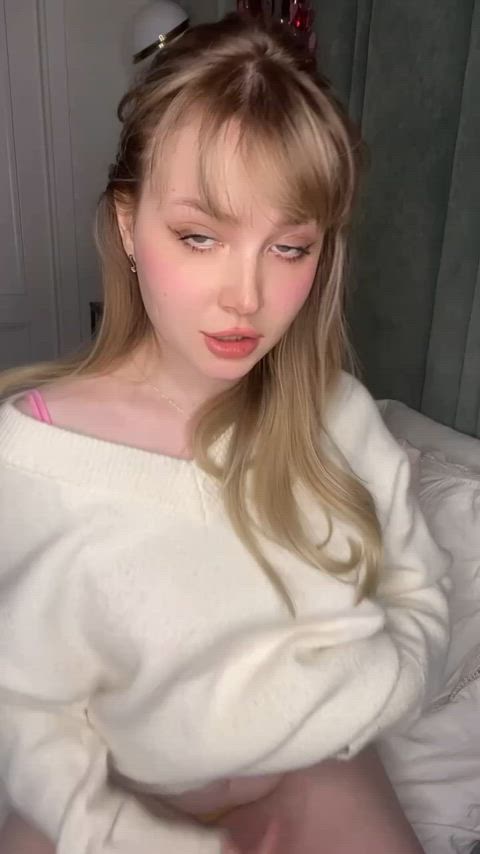 Dropping my titties to say good morning