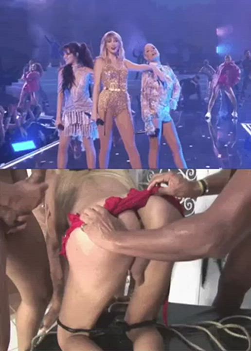 bbc babecock femboy femdom gangbang humiliation sissy split screen porn taylor swift