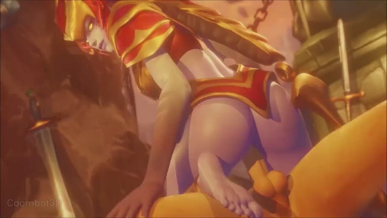 Shyvana Riding (Coombot) [League of Legends]