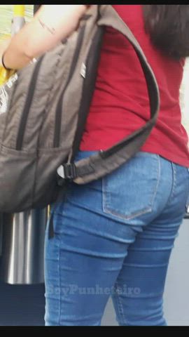 Bus Candid Fetish Hidden Camera Jeans Jerk Off Tight Voyeur gif