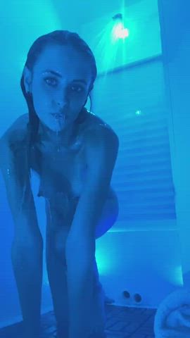 ass kyler quinn lips nipples pornstar pussy shower tattoo tits gif