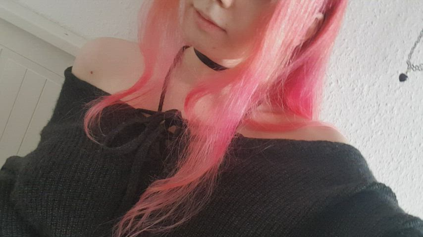 first time trying a self tie😁[F]