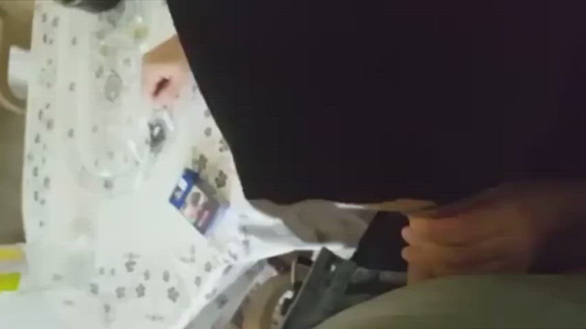 Turkish Hijabi Muslim Teen Slut Sucking and Smoking