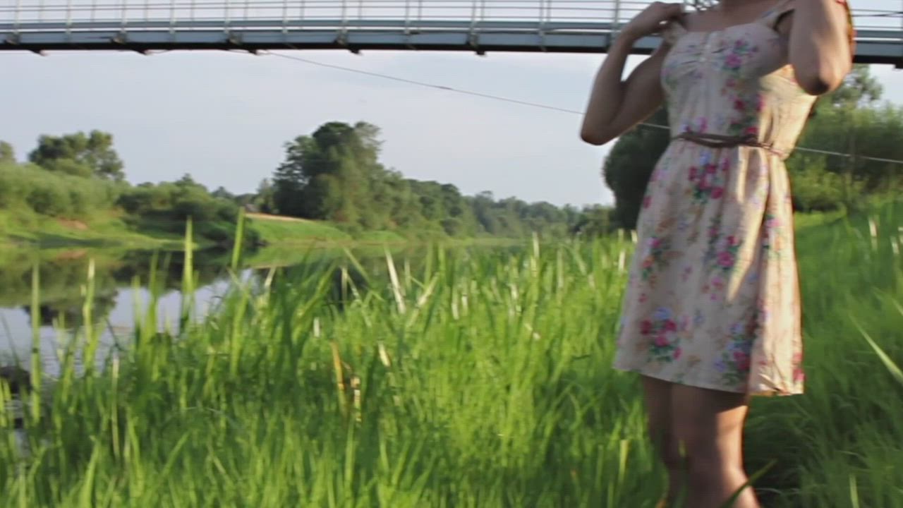 Tiny Tits Under The Bridge