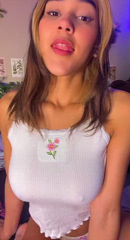 Cum on my tits papi