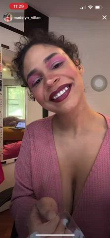 Big Tits Downblouse TikTok gif