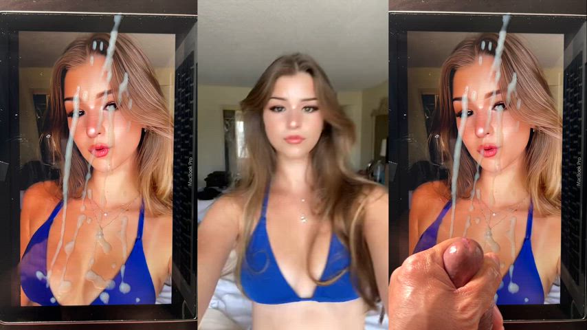 celebrity cum cumshot facial jerk off masturbating tiktok tribbing tribute r/tributeme