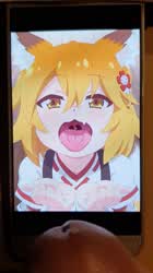 Anime Cum Tribute gif