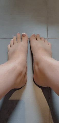 Feet Feet Fetish Foot Foot Fetish French Goddess MILF Worship gif