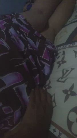 naughty Sunday with my mom when we are alone and laying on our bed