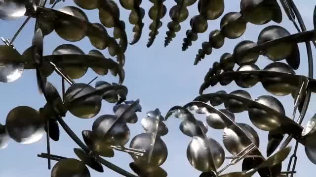 Kinetic masterpieces by Anthony Howe.
